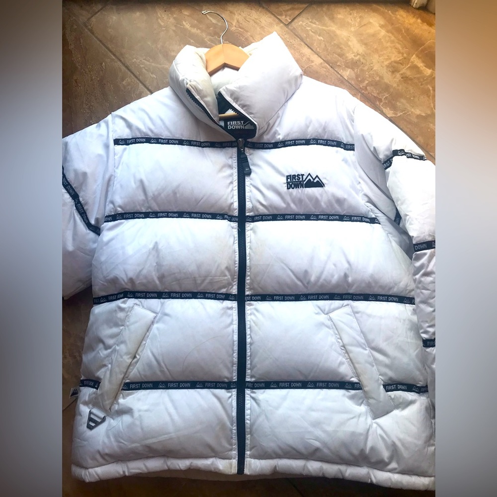 Vintage First Down Puffer Snow jacket
